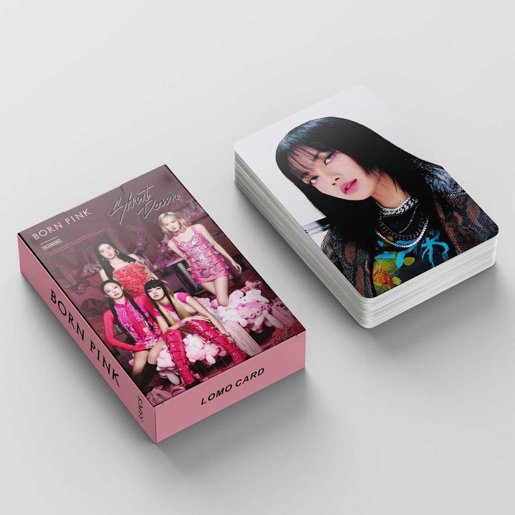 Blackpink Album Photocard Set 9x6cm 78g Art Paper Kpop Collectible