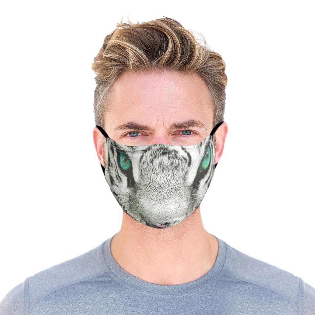 Adult Breathable  Printing  Rope Dust-proof Washable Face Mask