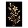 1pcs Canvas Painting Dark Golden Flower Wheat Canvas Painting Decorative Paintings Wall Decor Art Mural Wall Decoration for Home No Frame