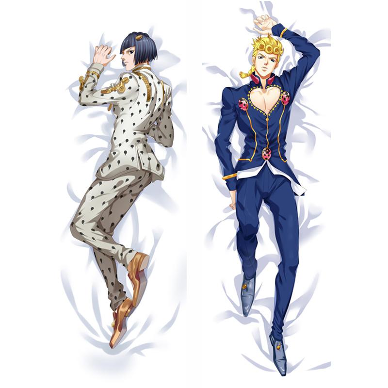 Japońskie Anime JoJos Bizarre Adventure Hug Body Pillow Case Costume Cover Dakimakura Cushion Fujoshi BL Male Hugging Body Case