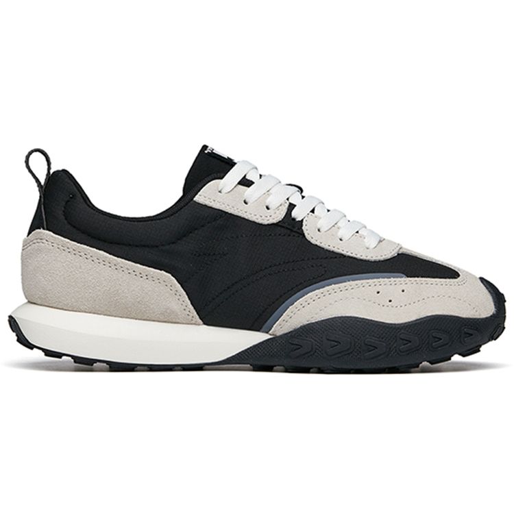 Anta Heritage Low-Top Sports Casual Shoes Men Sneakers Black Gray 112218856-2