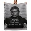 Supernatural - Dean Winchester Mugshot Throw Blanket Summer Cool Breathable Blanket for Sleeping