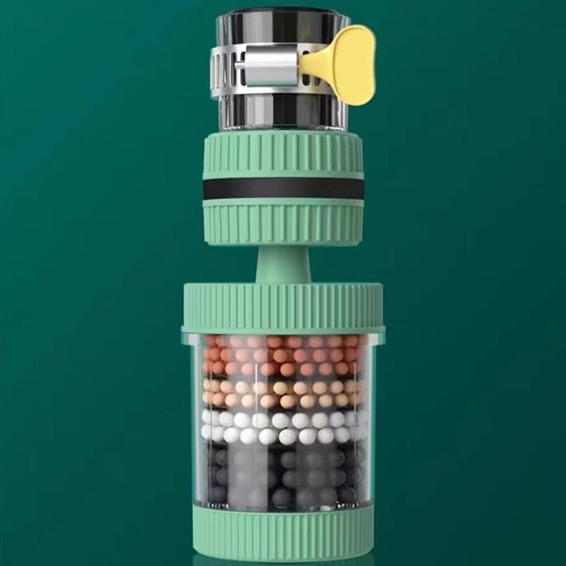 360° Rotation Water Faucet Filter Household Kitchen Faucet Mini Tap Water Clean Purifier Carbon Filter Filtration Cartridge