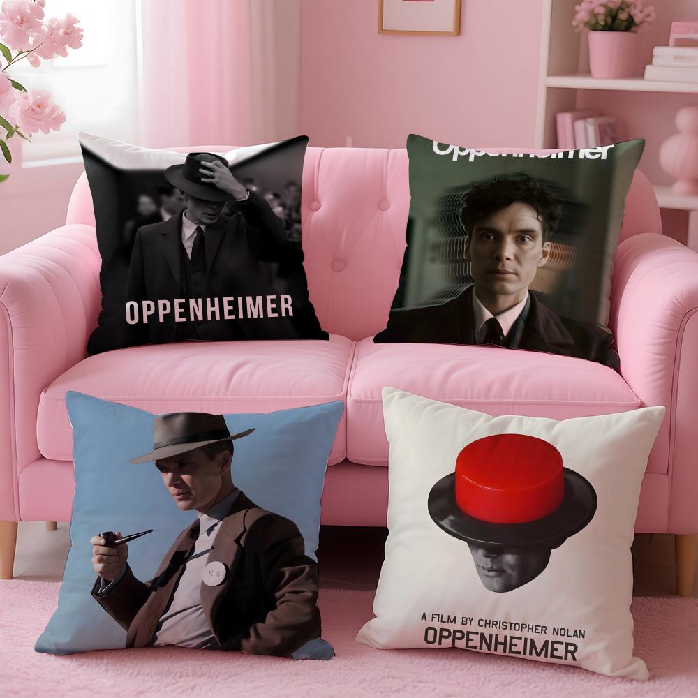 o-Oppenheimer Singer Cushion Cover Comfortable Reversible Pillow Cover Ideal for Car Sofa Bedroom & Beyond