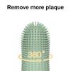 Finger Pet Toothbrush Silicone Finger Cover Dog Toothbrush Soft Bristles Safe Pet Dental Brush for Medium Large Dogs Cats Teeth Cleaning