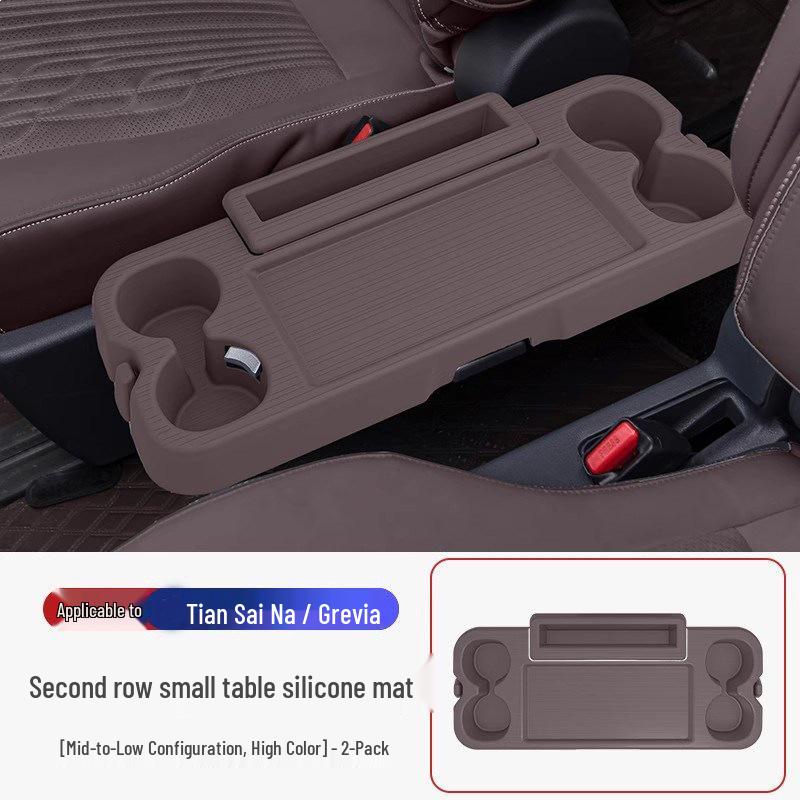 Toyota Sienna Center Console Silicone Anti-Slip Dashboard Mat