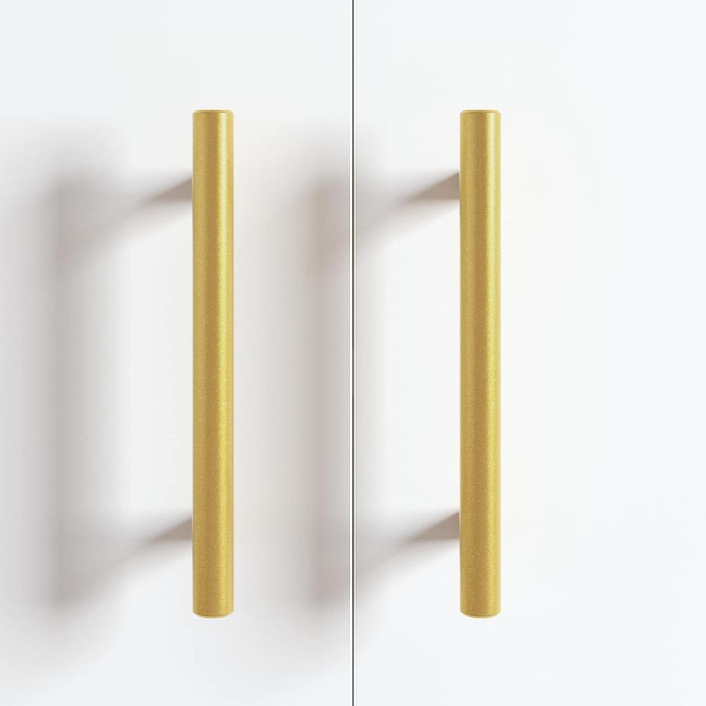 Cabinet Handle 12 Pcs Gold 150 Mm Stainless Steel