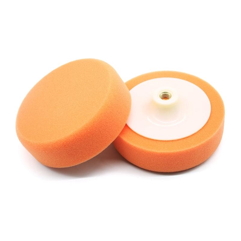 150mm Car Polishing Head Buffing Mop Pad Sponge for M14 Thread with 6 Inch/15cm Car Polishing Waxing Pad