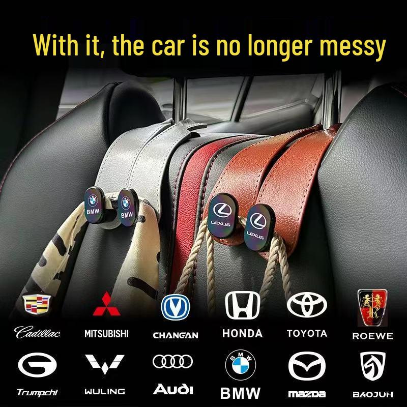 Multifunktionaler versteckter Haken für die Rückseite des Autositzes zur Aufbewahrung