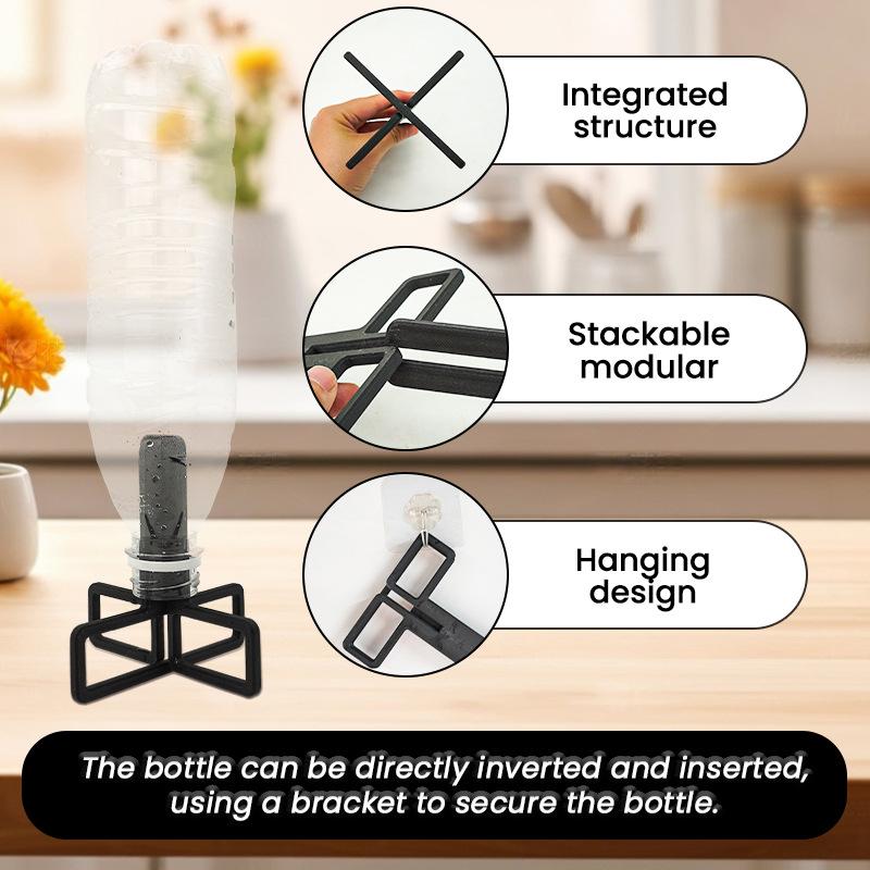 Prevent Tipping OverReusable, Stable and Efficient Drying Water Bottle Drying Racks