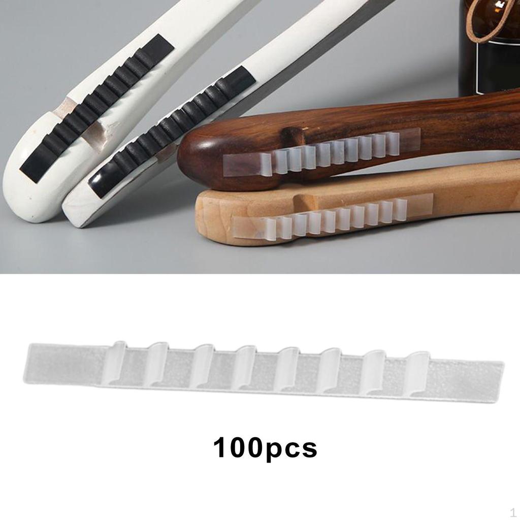 100 Hanger Strips with , Self Handles