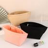 Felt Insert Lining Cosmetic Bag Purse Organizer Insert For Handbags Support Liner Felt Bag Organizer For Purse Tote Bag Insert