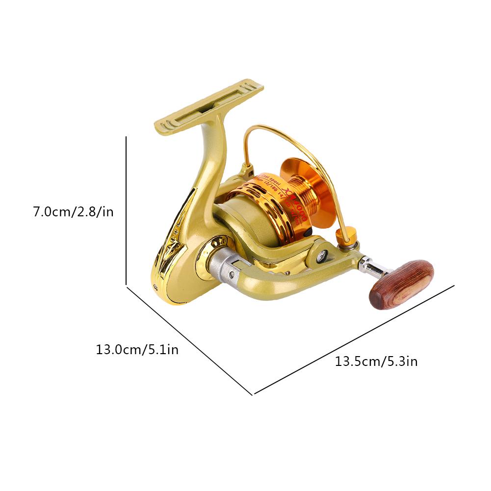 Portable All Metal Outdoor Ice Fishing Reel Detachable Sea Rod Fishing Wheel Accessory(XA4000(13+1bearing) )