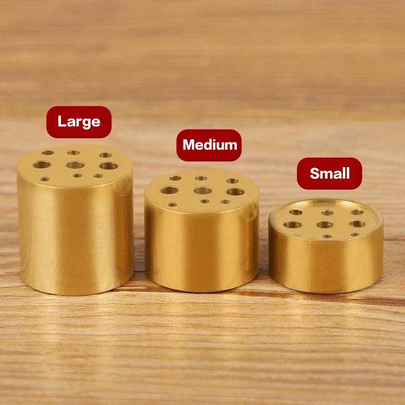 1pc 9-Hole Incense Holder Universal Incense Stick Burner Base For Spiritual Prayer Meditation Home Office Decor