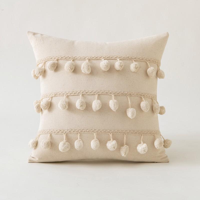 Nordic Tassel Cushion Cover Boho Style Decorative Pillow Home Sofa