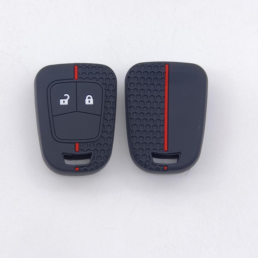 Soft Silicone Textured Cover for Chevrolet Aveo/Cruze 2-Button Remote Key