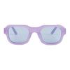 Vans Original Design Acetate Copper Nickel Alloy Irregular Shape Sunglasses Unisex Transparent VN000GMXCR21