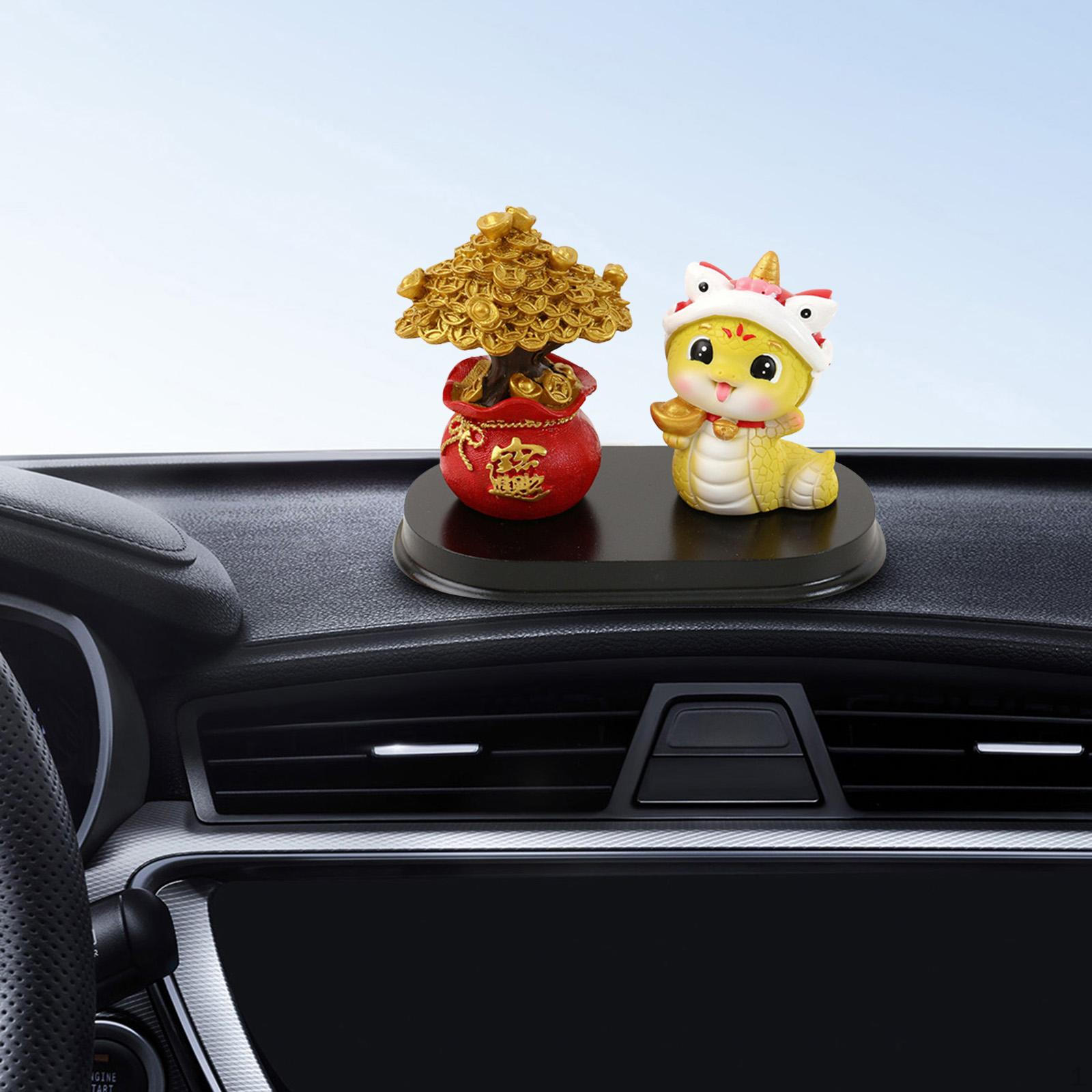 

Фигурка змеи, фигурка животного, центральный элемент стола, домашняя скульптура из смолы, фен-шуй, статуэтка денежного дерева Wearing Hat