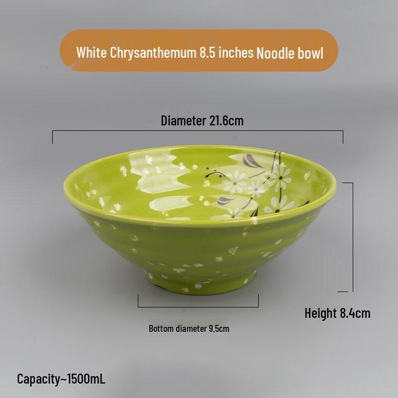 Thickened Restaurant Melamine Noodle Bowl