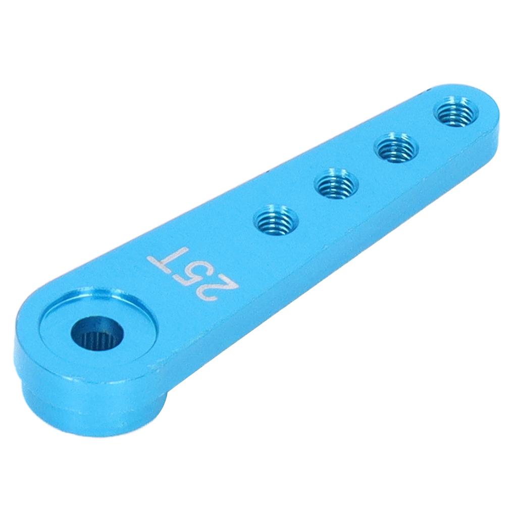 Servo Arm 1 8 1 10 Universal Lengthened 25T Single Sided Steering Aluminum Servo Horn Blue