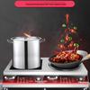 SongRun Commercial Dual Induction Cooktop with Flat & Wok Burner