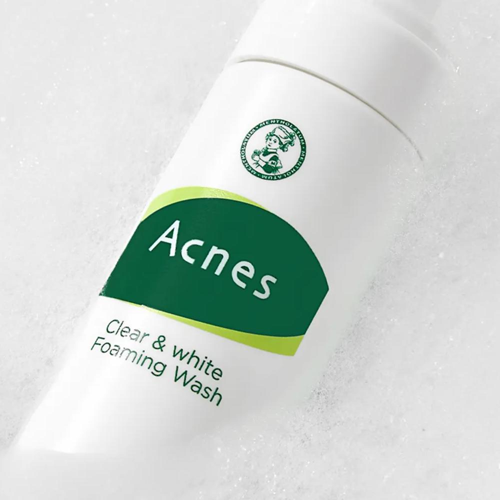 [ACNES] Acnes Clear and White Foaming Wash 150ml