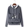 Pet Dog Cat Holder Carrier Coat Pouch Large Pocket Hoodie Top