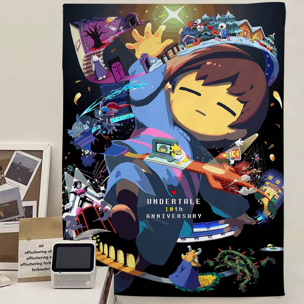 

Game UUndertale Hanging Bohemian Tapestry Cheap Hippie Wall Hanging Bohemian Wall Tapestries Mandala Wall Hanging Home Decor 74x94cm(29x37in)