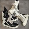 Hohe Langstiefel, Herren Herbst- und Winterschuhe, High Street Nische Retro Motorrad Vielseitige Sport-Freizeit-Sneaker