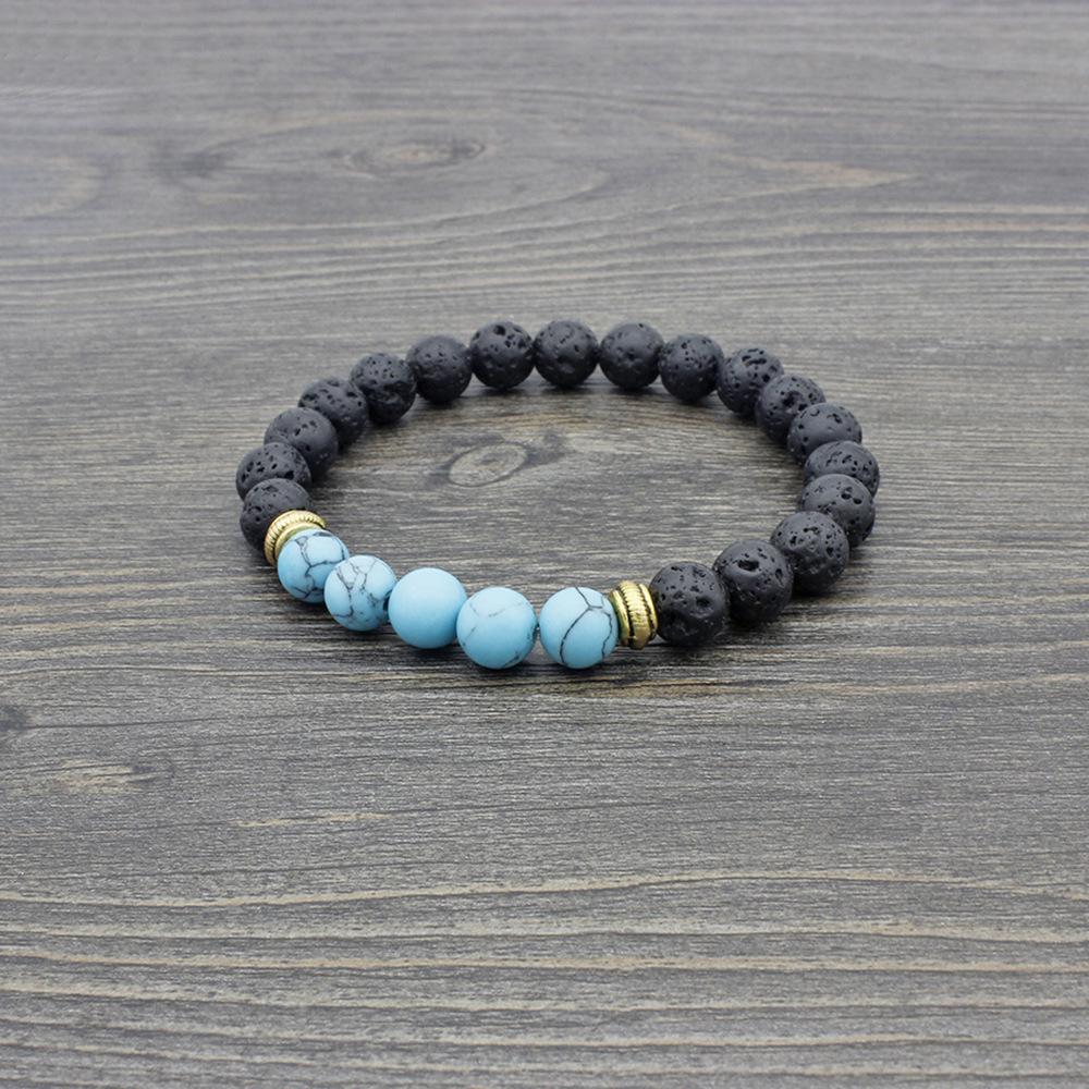 Volcanic Stone Lava Bracelet - Multi-Color Options Available