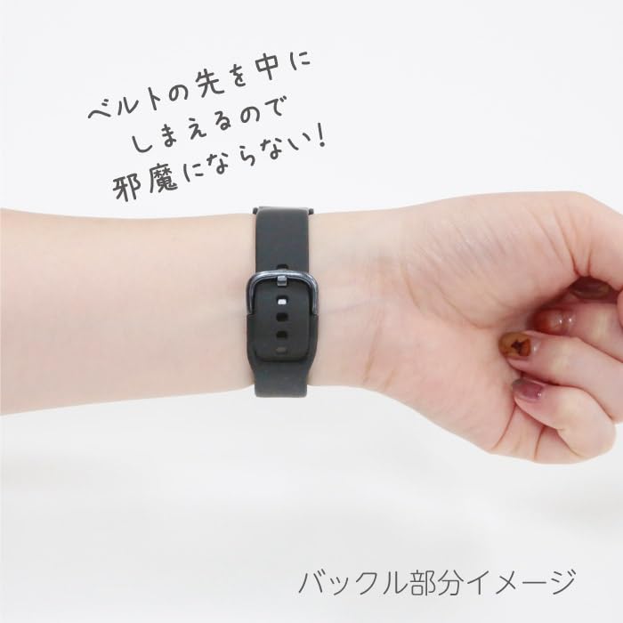 J-AXIS Silicone Strap Watch, Muted Pastel Daily-Use Series, Model CF2D0006, Brown, Water Resistant Design