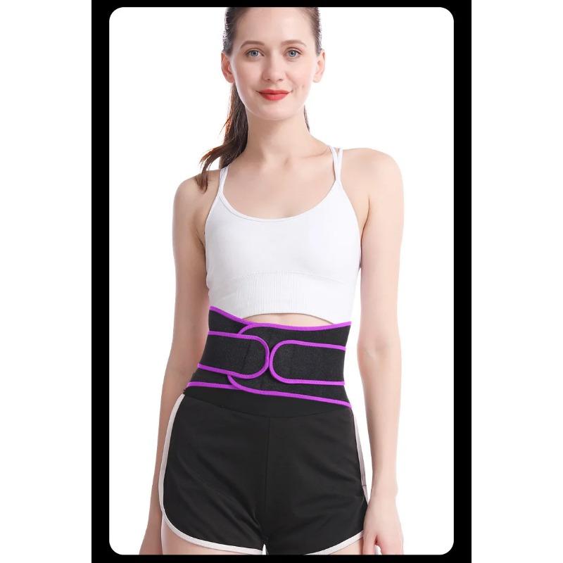 Protecție talie pentru exerciții cu compresie reglabilă, centură de antrenament pentru fitness în aer liber, haltere, alergare, pentru bărbați și femei
