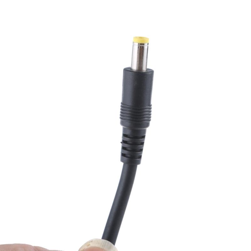 DC5521/DC5525 Power Cable 5.5x2.5mm/5.5x2.1mm Connector Wire Line 1 To 2 Y Splitter Cord for Security Cameras Fan