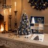Bead Craft Kit for Christmas DIY Beaded Tree Adults, Kit, Ornament Crafting Set 3D Handmade Holiday Tabletop Mantel Decoration Desktop