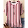 Casual Loose Versatile Women's Top Comfortable Short Sleeve Fashion Daily T-Shirts Women’s