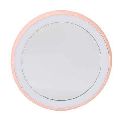 Compact Makeup Mirror with Light USB Rechargeable LED Round Portable Small Mirror