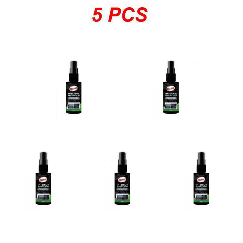 Car Interior Parts Liquid Leather Plastic Renovator Refreshing Restorer Foam Cleaner Spray Refurbishment Paste for Auto