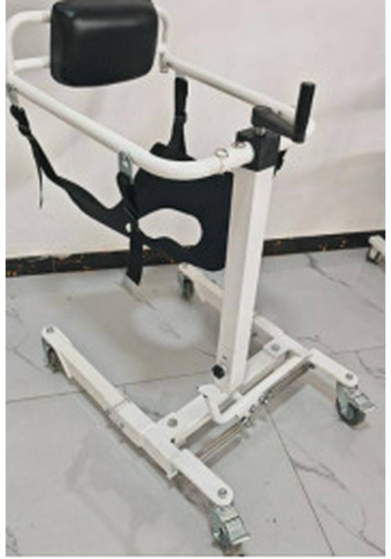 Hydraulic Lift Transfer Chair for Elderly and Disabled - Multifunctional Mobility Aid