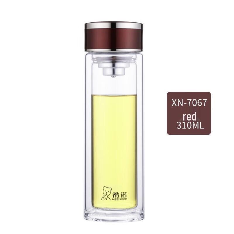 Xinuo Double-Layer Glass Drinking Cup