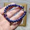 Original Natural Lapis Lazuli & White Crystal Chinese Style Bracelet - Elegant Gift for Besties