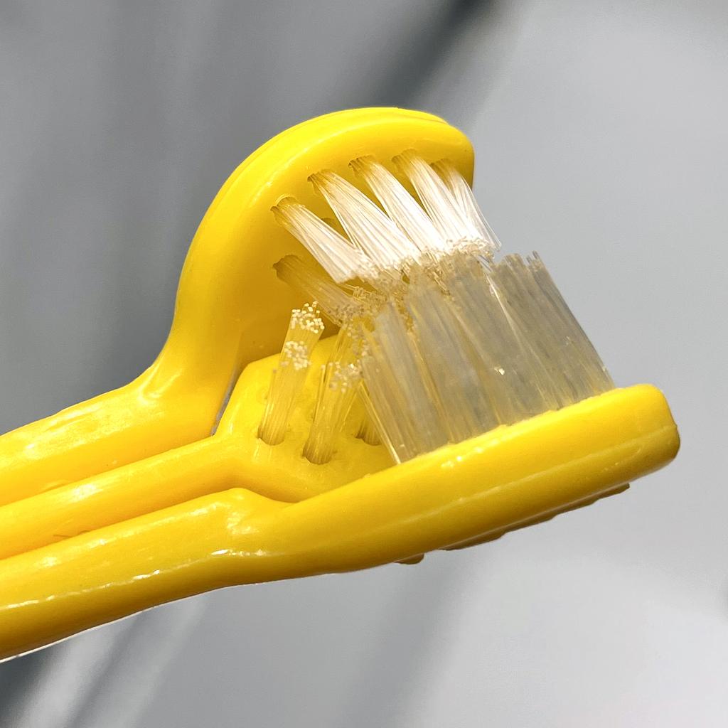 3stranný zubní kartáček pro domácí mazlíčky Plastový zubní kartáček pro psy Odstranění špatného dechu zubního kamene Čištění úst Pet Dental Care Čištění úst pro kočky