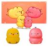 Warbie The Bird Small Yellow Chicken Stress Reliever Toy For Office And Home Use Perfect For Anxiety Relief And Relaxation