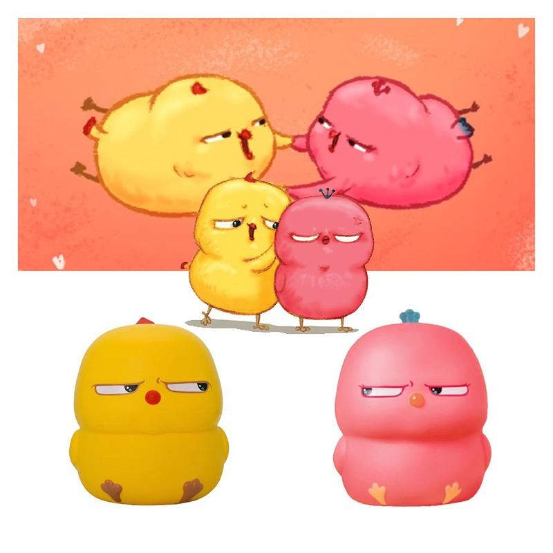 Warbie The Bird Small Yellow Chicken Stress Reliever Toy For Office And Home Use Perfect For Anxiety Relief And Relaxation
