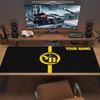 Custom Name Bsc Young Boys Mouse Pad Large Gaming Table Cushion Nonslip Laptop Tablet Big Mousepad Xxl Mat Mini Pc Playmat With Lock Edge