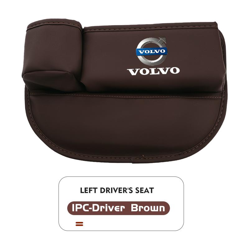 For Volvo Leather Car Seat Gap Filler Storage Box Cup Holder Accessories Xc60 Xc90 V40 V60 S60 V50 V90 S80 C40 XC40 V70 XC70 C30