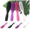 Anti-static Curved Vent Comb Professional Detangling Hair Brush Hollow Out Massage Combs