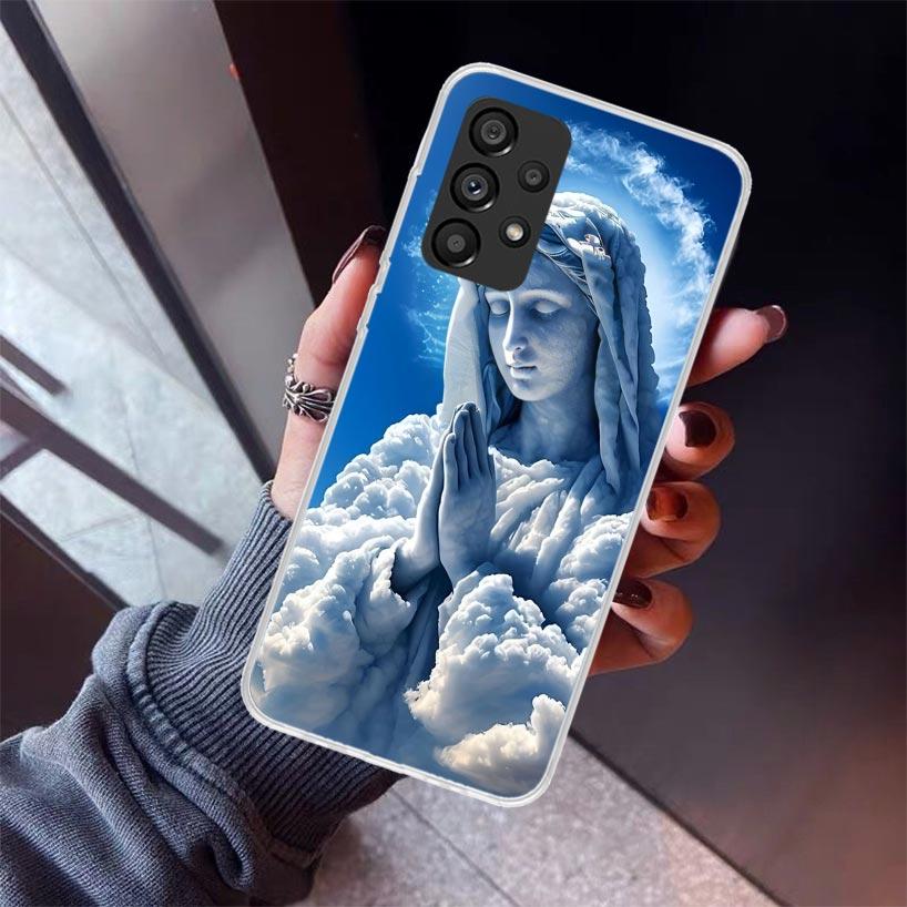 Virgin De Guadalupe Virgen Mary Phone Case For Samsung Galaxy A17 A57 A37 A16 A26 A36 A56 A15 A25 A35 A55 A14 A13 A54 A53 A34 A2