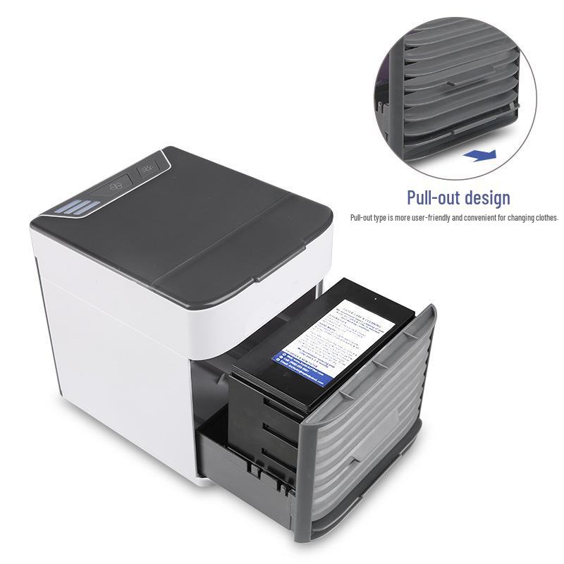 Portable Mini USB Air Cooler Fan - Multifunctional Desktop Cooling Unit