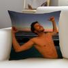 Passionate SSebastin YatraS Cushion Cover Breathable and skinfriendly linen pillowcase square removable and washable cushion