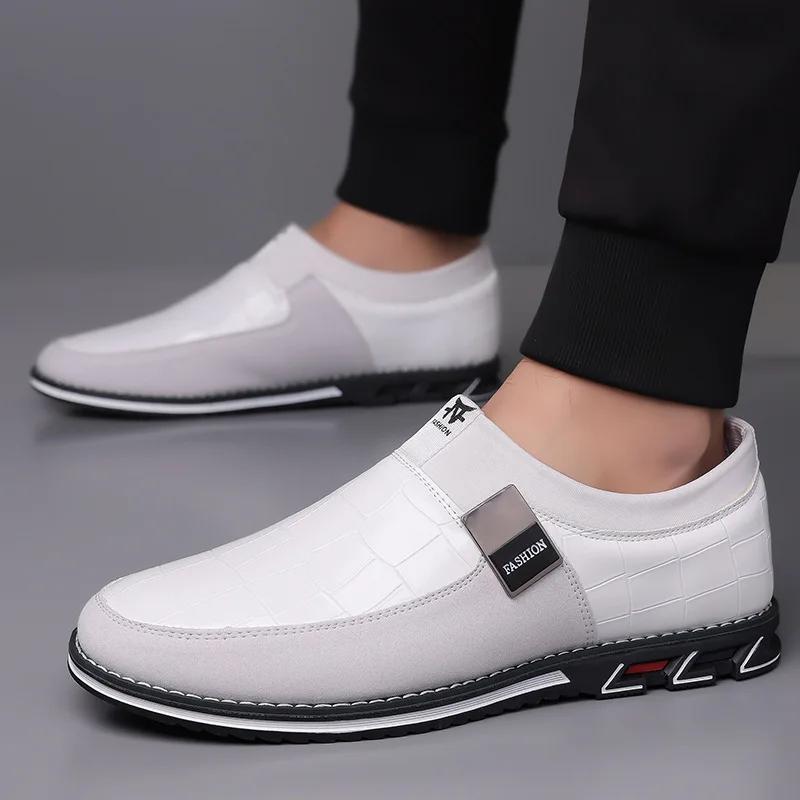 Men's Soft Leather Casual Shoes Autumn  New Men's Sports Shoe Soft Bottom Comfortable Casual Sneakers Zapatos Para Hombre
